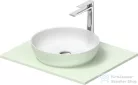 Duravit SIVIDA mosdó+62 cm-es pult kombináció Sivida bútorhoz, matt szatén fehér/matt halványzöld 268000FH00