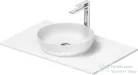 Duravit SIVIDA mosdó+82 cm-es pult kombináció Sivida bútorhoz, matt szatén fehér 2680013200