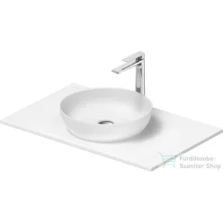   Duravit SIVIDA mosdó+82 cm-es pult kombináció Sivida bútorhoz, matt szatén fehér 2680013200