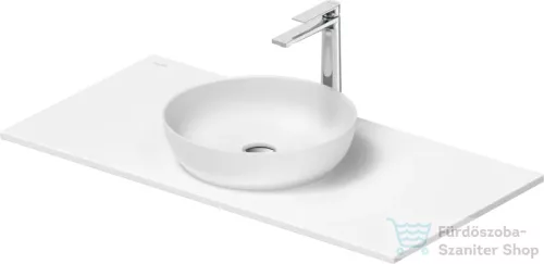 Duravit SIVIDA mosdó+102 cm-es pult kombináció Sivida bútorhoz, matt szatén fehér 2680023200