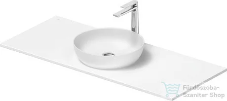 Duravit SIVIDA mosdó+122 cm-es pult kombináció Sivida bútorhoz, matt szatén fehér 2680033200