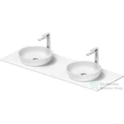   Duravit SIVIDA 2 db mosdó+141 cm-es pult kombináció Sivida bútorhoz, matt szatén fehér 2680043200