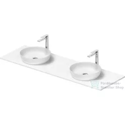   Duravit SIVIDA 2 db mosdó+161 cm-es pult kombináció Sivida bútorhoz, matt szatén fehér 2680053200