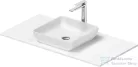 Duravit SIVIDA 40x40 mosdó+102 cm-es pult kombináció Sivida bútorhoz, matt szatén fehér 2680083200