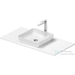   Duravit SIVIDA 40x40 mosdó+102 cm-es pult kombináció Sivida bútorhoz, matt szatén fehér 2680083200