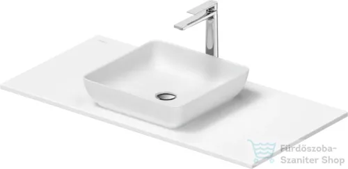 Duravit SIVIDA 40x40 mosdó+102 cm-es pult kombináció Sivida bútorhoz, matt szatén fehér 2680083200