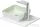 Duravit SIVIDA 30x30 cm-es mosdó+41 cm-es pult kombináció Sivida bútorhoz, matt halványzöld/ matt szatén fehér 268023FG00