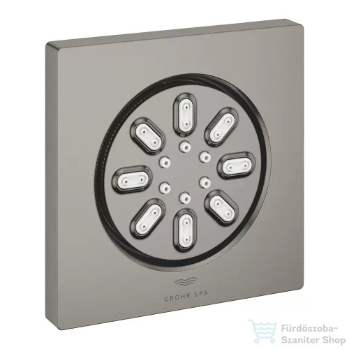Grohe Rainshower Aqua oldalfúvóka/testzuhany, 2 féle vízsugárral,Brushed Hard Graphite 26802AL0