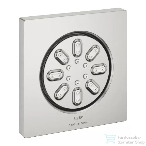 Grohe Rainshower Aqua oldalfúvóka/testzuhany, 2 féle vízsugárral,Supersteel 26802DC0