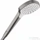 Hansgrohe CROMA E 110 kézizuhany,1 Jet Ecosmart 9 l/perc, szálcsiszolt fekete/króm 26815340