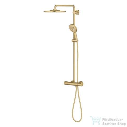 Grohe Rainshower SmartActive 310 termosztátos zuhanyrendszer, Brushed Cool Sunrise 26836GN0