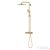 Grohe Rainshower SmartActive 310 termosztátos zuhanyrendszer, Brushed Cool Sunrise 26836GN0