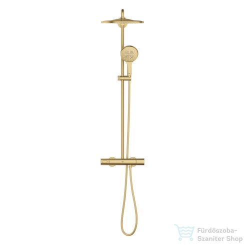 Grohe Rainshower SmartActive 310 termosztátos zuhanyrendszer, Brushed Cool Sunrise 26836GN0