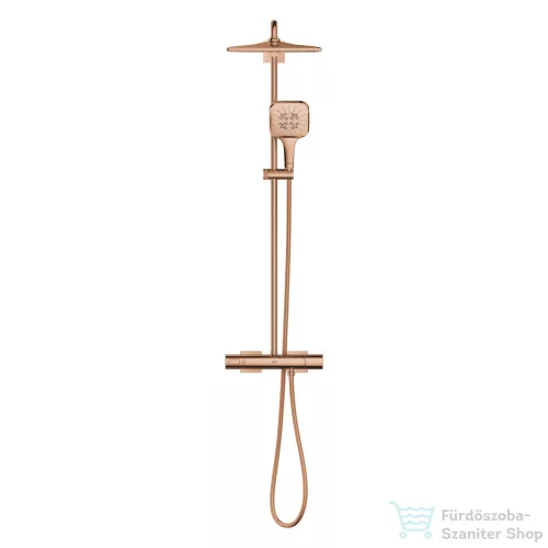 Grohe Rainshower SmartActive 310 Cube termosztátos zuhanyrendszer,Warm Sunset 26837DA0