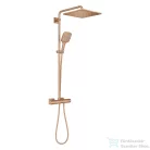 Grohe Rainshower SmartActive 310 Cube termosztátos zuhanyrendszer, Brushed Warm Sunset 26837DL0