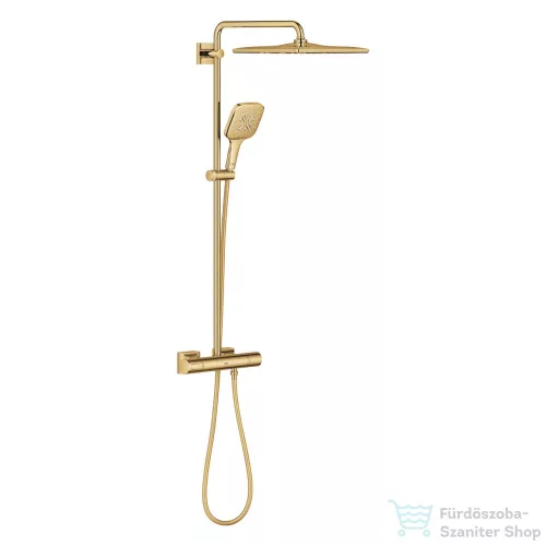 Grohe Rainshower SmartActive 310 Cube termosztátos zuhanyrendszer,Cool Sunrise 26837GL0