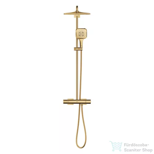 Grohe Rainshower SmartActive 310 Cube termosztátos zuhanyrendszer,Cool Sunrise 26837GL0