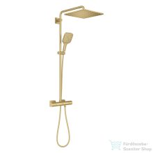   Grohe Rainshower SmartActive 310 Cube termosztátos zuhanyrendszer, Brushed Cool Sunrise 26837GN0