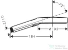 Hansgrohe RAINFINITY 130 kézizuhany, 3 Jet, króm 26864000