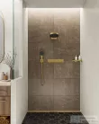 Hansgrohe RAINFINITY 130 kézizuhany, 3 Jet, szálcsiszolt bronz 26864140