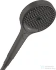 Hansgrohe RAINFINITY 130 kézizuhany, 3 Jet, szálcsiszolt fekete/króm 26864340