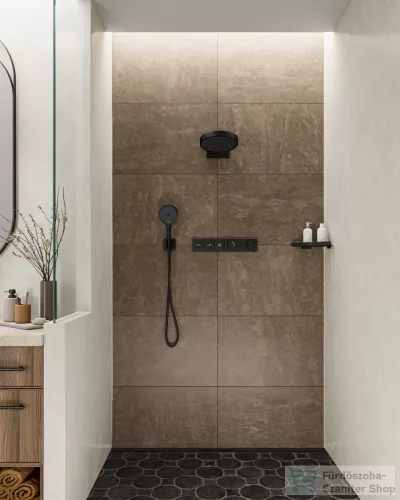 Hansgrohe RAINFINITY 130 kézizuhany, 3 Jet, matt fekete 26864670
