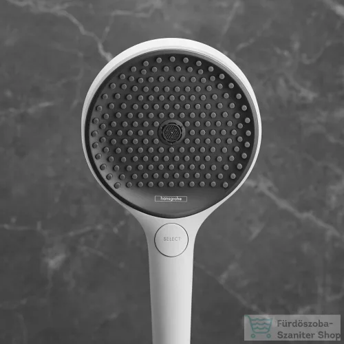 Hansgrohe RAINFINITY 130 kézizuhany, 3 Jet, matt fehér 26864700