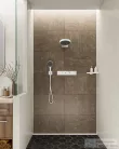 Hansgrohe RAINFINITY 130 kézizuhany, 3 Jet, matt fehér 26864700