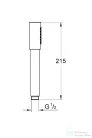 Grohe Rainshower Aqua Stick 1 funkciós kézizuhany,Brushed Warm Sunset 26866DL0