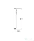 Grohe RAINSHOWER Aqua Cube Stick 1 funkciós kézizuhany,Hard Graphite 26885A00