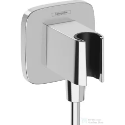   Hansgrohe FIXFIT Q zuhanytartó gégecső csatlakozóval, króm 26887000