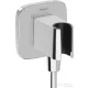 Hansgrohe FIXFIT Q zuhanytartó gégecső csatlakozóval, króm 26887000