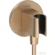 Hansgrohe FIXFIT S zuhanytartó gégecső csatlakozóval, szálcsiszolt bronz 26888140