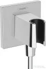 Hansgrohe FIXFIT E zuhanytartó gégecső csatlakozóval, króm 26889000