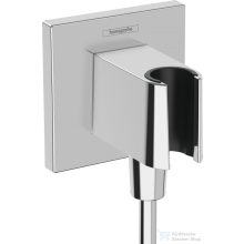   Hansgrohe FIXFIT E zuhanytartó gégecső csatlakozóval, króm 26889000