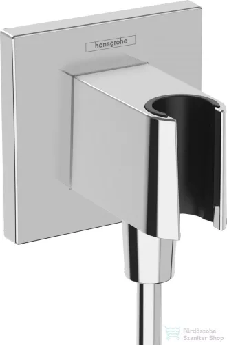 Hansgrohe FIXFIT E zuhanytartó gégecső csatlakozóval, króm 26889000
