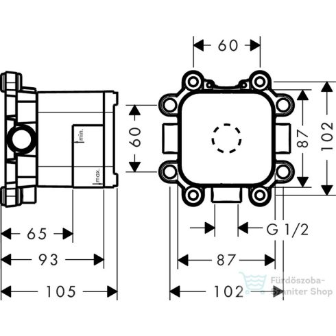 Hansgrohe Alaptest Axor LampShower 1jet zuhanykarral designed by Nendo
fejzuhanyhoz és Axor 240 2jet zuhanykarral designed by Front
fejzuhanyhoz 26909180
