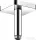 Hansgrohe AXOR SHOWERSOLUTIONS Softsquare 10 cm-es mennyezeti zuhanykar, króm 26965000