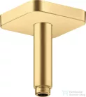 Hansgrohe AXOR SHOWERSOLUTIONS Softsquare 10 cm-es mennyezeti zuhanykar, szálcsiszolt arany hatású 26965250