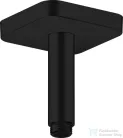 Hansgrohe AXOR SHOWERSOLUTIONS Softsquare 10 cm-es mennyezeti zuhanykar, matt fekete 26965670