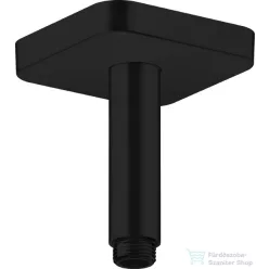   Hansgrohe AXOR SHOWERSOLUTIONS Softsquare 10 cm-es mennyezeti zuhanykar, matt fekete 26965670