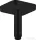 Hansgrohe AXOR SHOWERSOLUTIONS Softsquare 10 cm-es mennyezeti zuhanykar, matt fekete 26965670
