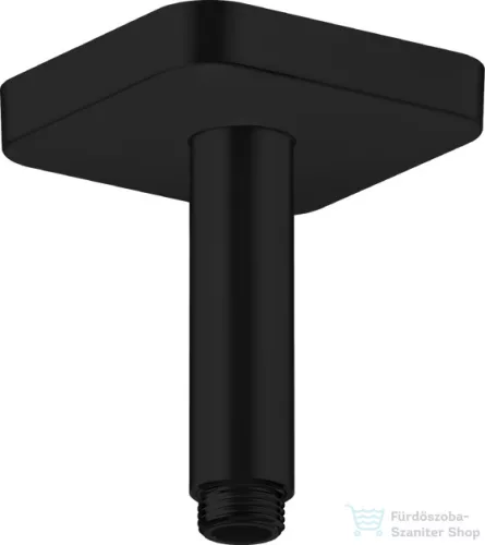 Hansgrohe AXOR SHOWERSOLUTIONS Softsquare 10 cm-es mennyezeti zuhanykar, matt fekete 26965670