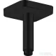 Hansgrohe AXOR SHOWERSOLUTIONS Softsquare 10 cm-es mennyezeti zuhanykar, matt fekete 26965670