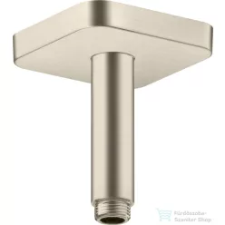   Hansgrohe AXOR SHOWERSOLUTIONS Softsquare 10 cm-es mennyezeti zuhanykar, szálcsiszolt nikkel 26965820