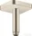 Hansgrohe AXOR SHOWERSOLUTIONS Softsquare 10 cm-es mennyezeti zuhanykar, szálcsiszolt nikkel 26965820