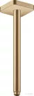 Hansgrohe AXOR SHOWERSOLUTIONS Softsquare 30 cm-es mennyezeti zuhanykar, szálcsiszolt bronz 26966140