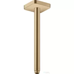   Hansgrohe AXOR SHOWERSOLUTIONS Softsquare 30 cm-es mennyezeti zuhanykar, szálcsiszolt bronz 26966140
