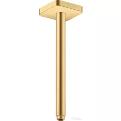   Hansgrohe AXOR SHOWERSOLUTIONS Softsquare 30 cm-es mennyezeti zuhanykar, szálcsiszolt arany hatású 26966250