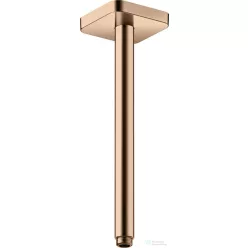   Hansgrohe AXOR SHOWERSOLUTIONS Softsquare 30 cm-es mennyezeti zuhanykar, polírozott vörös arany hatású 26966300